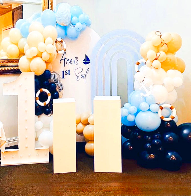 Double Arch  LUX Balloon Garland