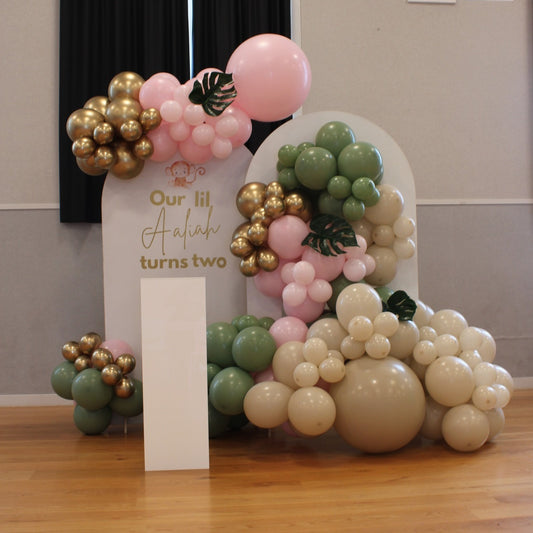 Double Arch  LUX Balloon Garland